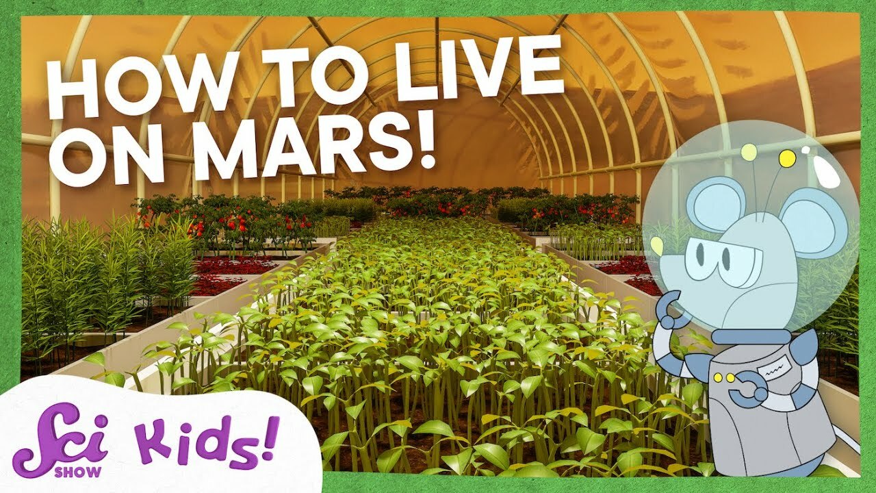 How Will Humans Live on Mars? | Let's Explore Mars! | SciShow Kids